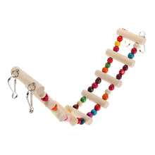 4 Styles Birds Toys Large Parrot Toys Drawbridge Bridge Wooden Singing Cockatiel Pet Toy Accessories
