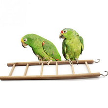 Birds Toy Wooden Ladders Swing Scratcher Perch Climbing 3/4/5/6/7/8 Ladder Bird Cage Hamsters Parrot Toys Pet Supplies